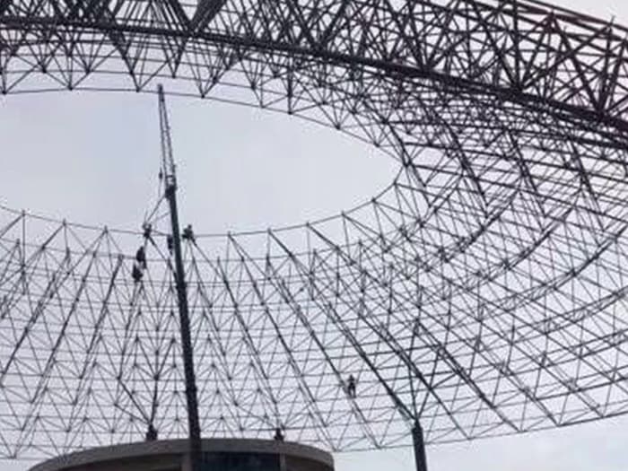 巴音郭楞篮球馆球形网架厂家价格