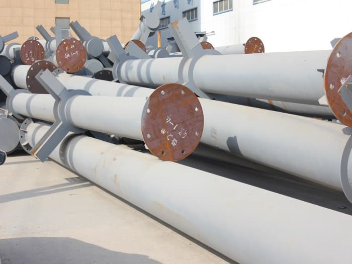 巴音郭楞网架钢柱